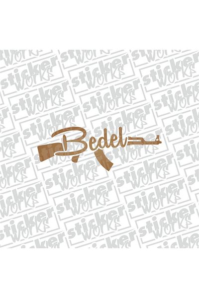 Sticker Works Αυτοκόλλητο Bedel