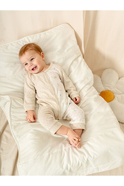 Kidaxi Jacquard Printed Men's Jumpsuit Without Booties