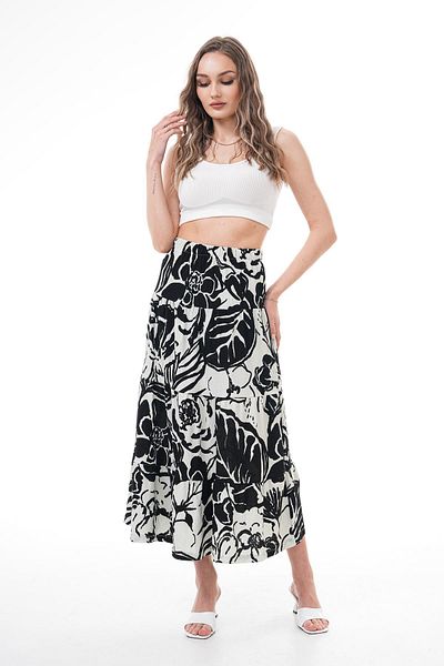 ŞİMAL Leaf Pattern Long Skirt Is Not Sold.