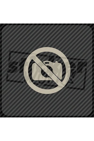 Sticker Works Απαγορεύεται η λήψη φωτογραφιών Αυτοκόλλητο