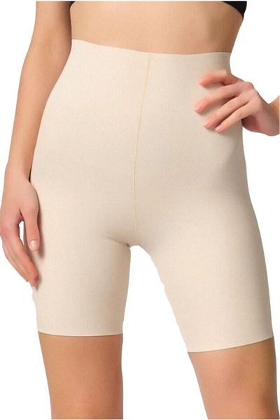 MODA Purple Laser Cut Non-Mark High Waist Long Leg Women's Boxer Corset 2707