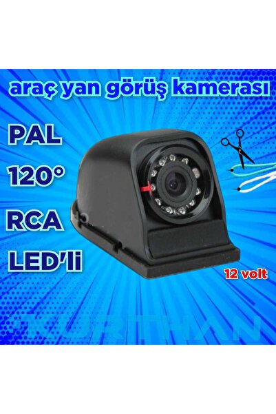 Navigold YAN ARAÇ KAMERASI PANELVAN SERVİS V.B ARAÇLARA UYUMLU  12 VOLT
