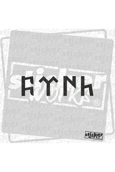 Sticker Works ملصق Göktürk