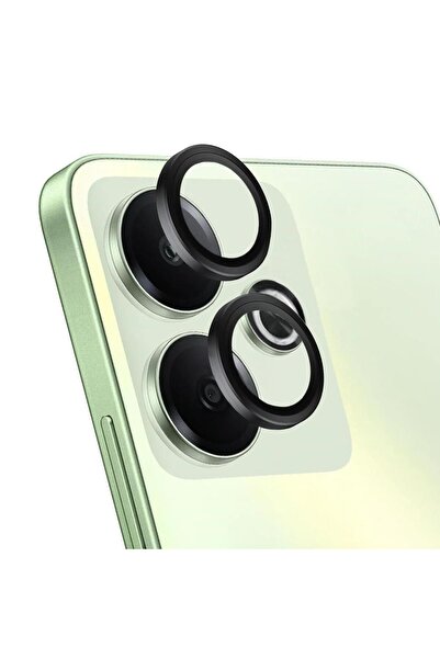 Microsonic Xiaomi Redmi 13 4G Tekli Kamera Lens Koruma Camı Siyah