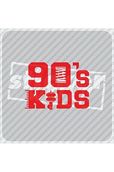 Sticker Works ملصق أطفال التسعينات