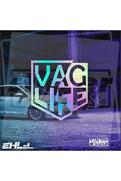 Sticker Works ملصق Vag Life