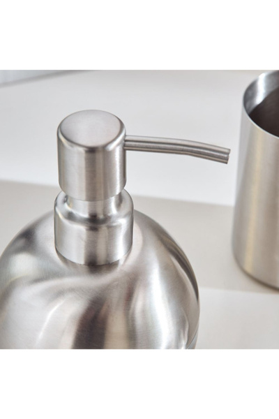 Home Box Arc 3-Piece Stainless Steel Bathroom Accessory Set