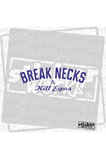 Sticker Works ملصق ذو رقبة عالية من Ego