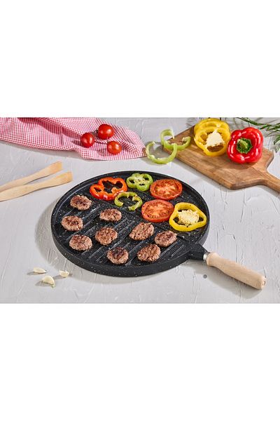 FALEZ Four Sided Flatbread Grill Pan Body