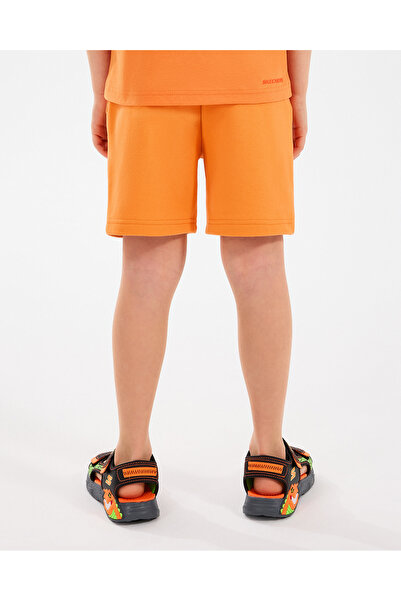 SKECHERS B Essentials Sweatshort Büyük Erkek Çocuk Turuncu Şort Sk2510144-701
