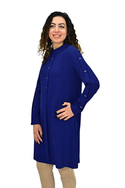 Nazal Жіноча туніка з швами на плечах і шнурівкою BGL-ST03600