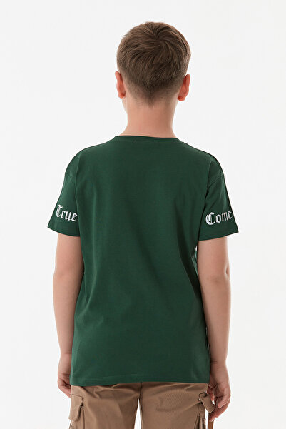 Fulla Moda Μπλουζάκι για αγόρι με στάμπα 100% Cotton Dreams