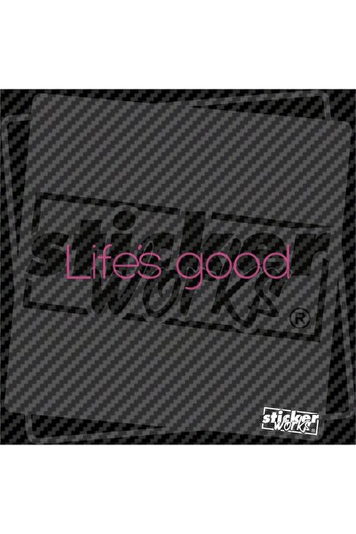 Sticker Works ملصق للزجاج الأمامي من Lifes Good