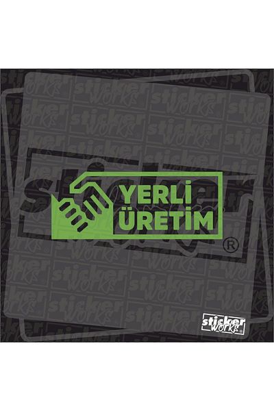 Sticker Works Autocolant de producție internă