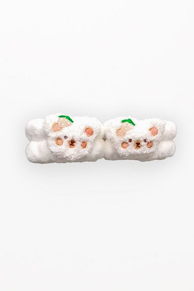 YOYOSO Cute Bear Plush Wrist Band Set