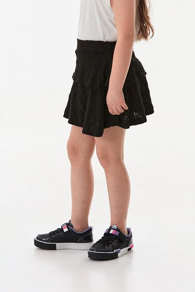 Fulla Moda Lacy Ruffled Girl's Skirt