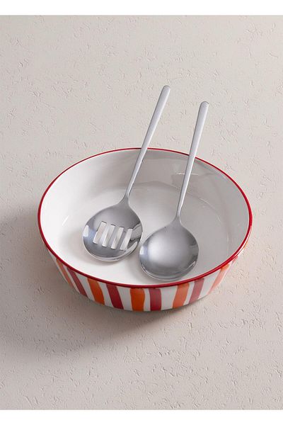 The Mia Silver 2 Piece Giallo Service Set