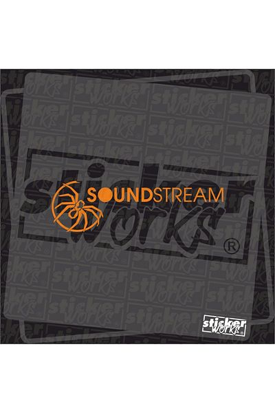 Sticker Works Αυτοκόλλητο Sound Stream