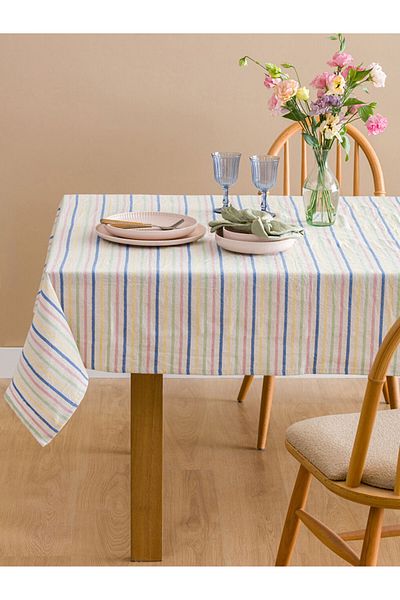LC Waikiki Față de masă cu linie Nakisli Noul Sezon 140x180 Cm - S5BQ84Z8