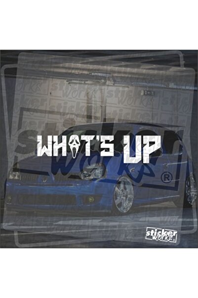 Sticker Works Autocolant What's Up