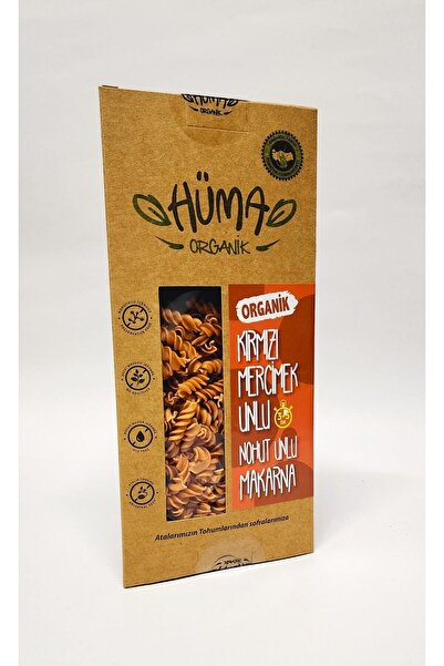 Ekenez Çiftliği Hüma Organik – Organik Kırmızı Mercimek Unlu Nohut Unlu Makar...