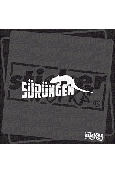 Sticker Works ملصق الهولوغرام الزواحف