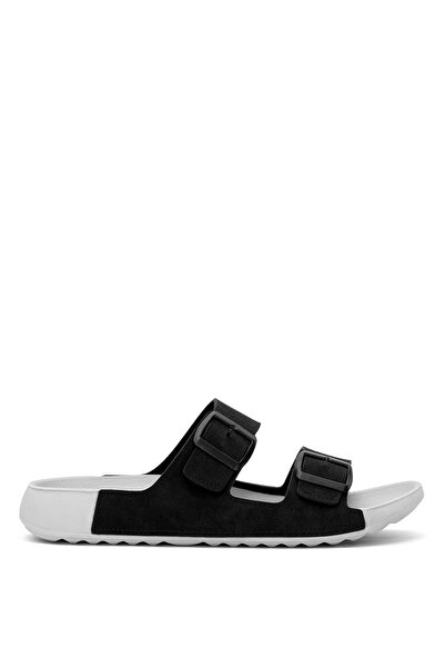 Benetton BN-1416 Erkek Düz Terlik Siyah