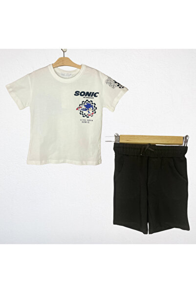 MODA بدلة شورت مطبوعة من SONIC