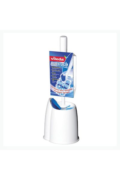 Vileda Powerbrush Toilet Brush Set 14x14x43 cm