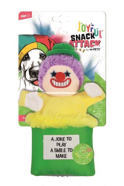 M-PETS Joyful Pipe Snack Attack Dog Toy