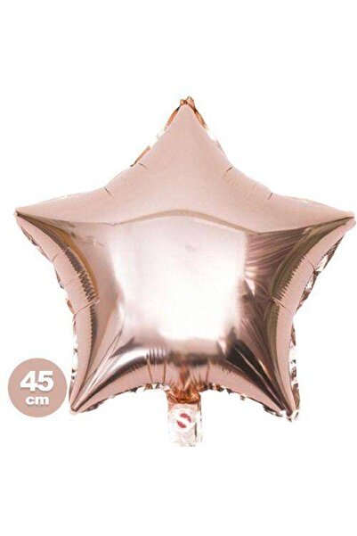 Parti Dükkanım بالون ستار فويل روز جولد 45 سم