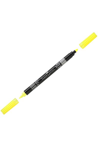 Faber Castell Markers 10 Colors Dual Tip Neon Colors Faber-Castell