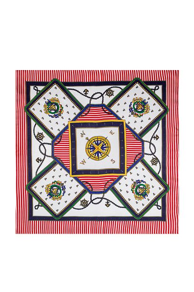 CASHMERE AND SİLK MAWLANA (53 X 53) Pure Silk Scarf
