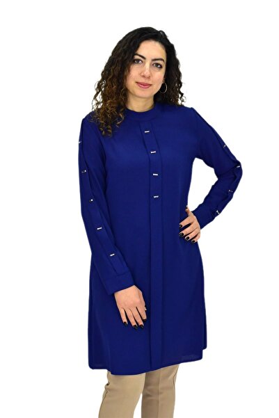 Nazal Жіноча туніка з швами на плечах і шнурівкою BGL-ST03600