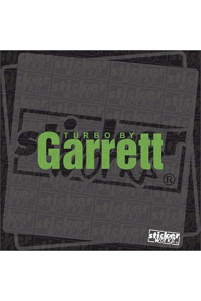 Sticker Works Autocolant Garrett Turbo Hologramă