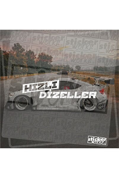 Sticker Works ملصق الديزل السريع