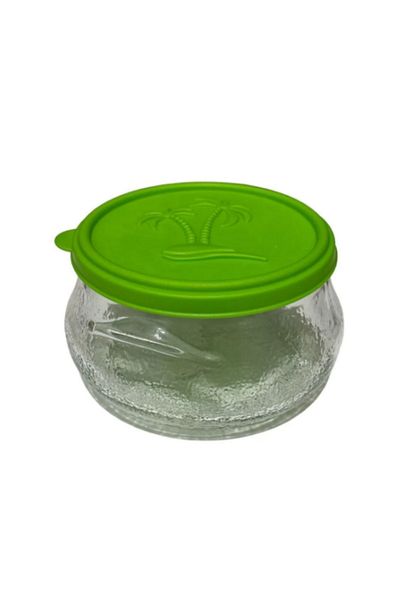 sigmaglas 750Cc Glass Storage Container - Yogurt Container - Jar