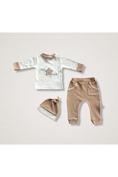 Tomuycuk Baby Boy Child Suit Newborn Seasonal Cotton Anti-Sweat Gift Light Soft