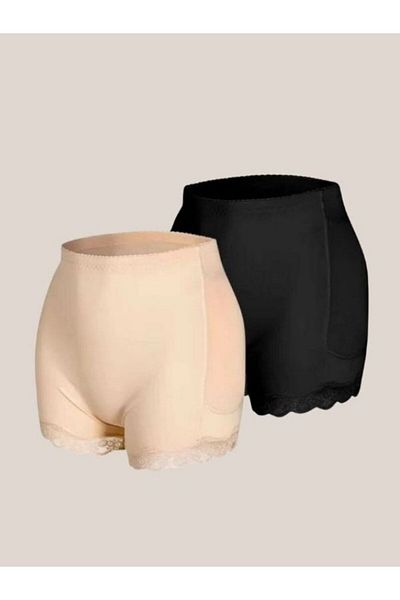 ICOLEXİN Hip Dips Basen and Butt Padded Detachable Push - up Padded Corset