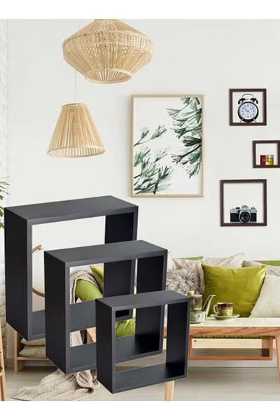 co arma 3-Piece Wall Mounted Shelf Set