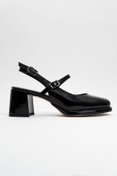 Ataköy Ayakkabı Women's Thick Heel Strap Shoes