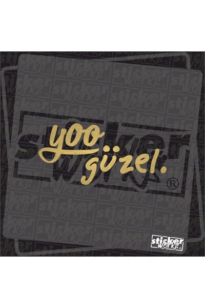 Sticker Works ملصق يو الجميل