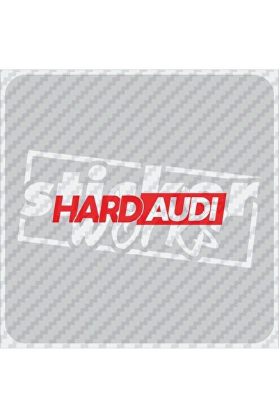 Sticker Works Hard Audi Sticker