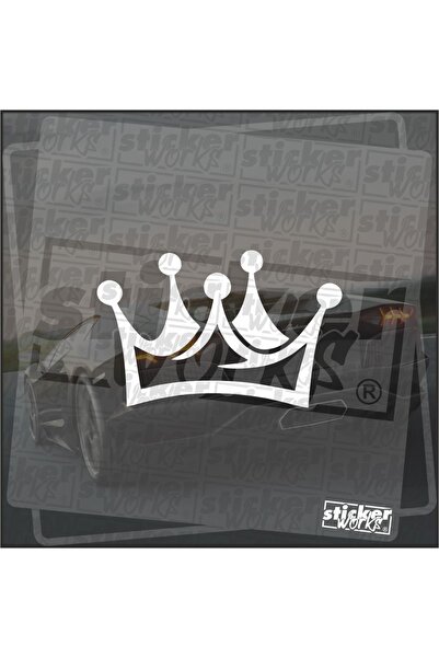 Sticker Works Kral Tacı Sticker