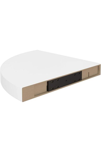 co arma Floating Corner Shelves, Wall Mounted Corner Shelf with Invisible Brackets