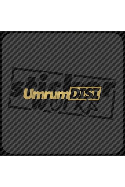 Sticker Works Autocolant în afara meu