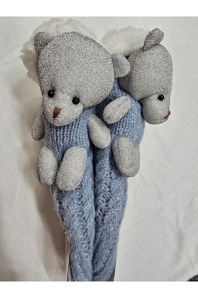 Daymod Child Thermal Socket Slippers with Teddy Bear