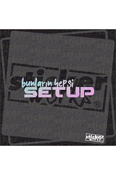 Sticker Works ملصق مجموعة جميعها