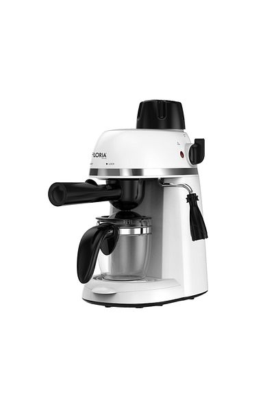 Floria Floria ZLN9359 Espresso Machine White, 800W power, 3.5 bar pressure, easy to clean