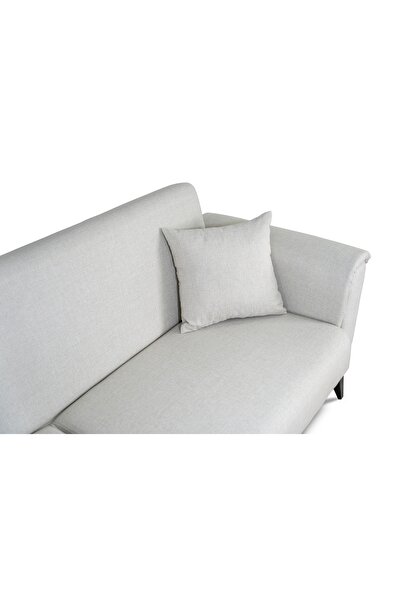 Vivense Marsel Koltuk Takımı, Yataklı Sandıklı, Taş Rengi